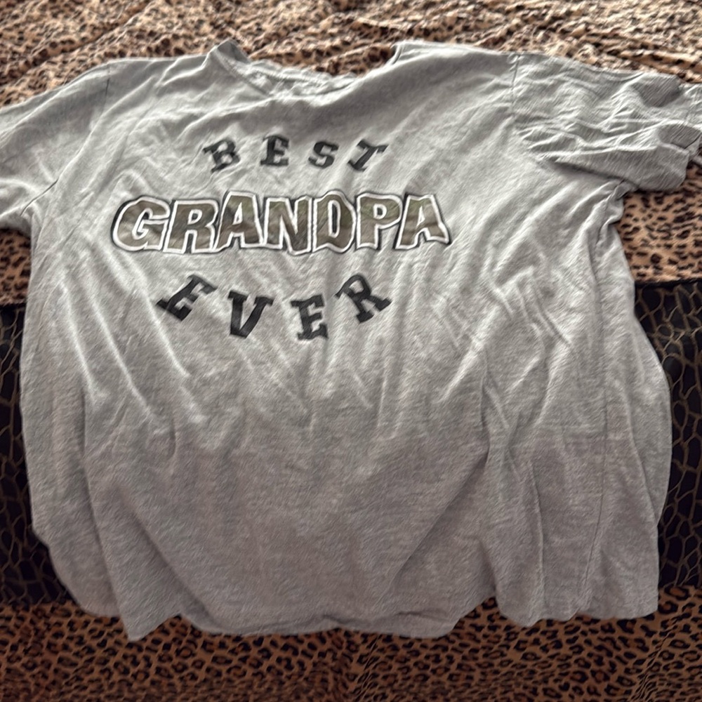 Men’s short sleeve T shirt BEST GRANDPA EVER